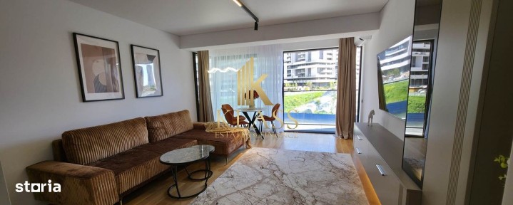 2 camere Yacht Kid Floreasca, terasa 13 mp, parcare inclusa
