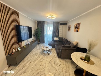 Apartament 2camere+gradina mobilat si utilat lux Rediu+loc de parcare!