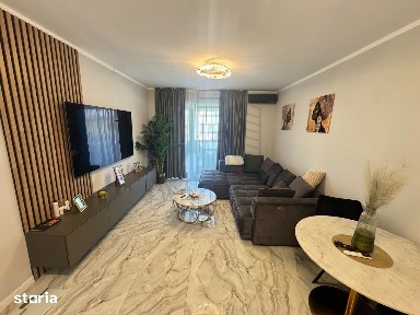 Apartament 2camere+gradina mobilat si utilat lux Rediu+loc de parcare!