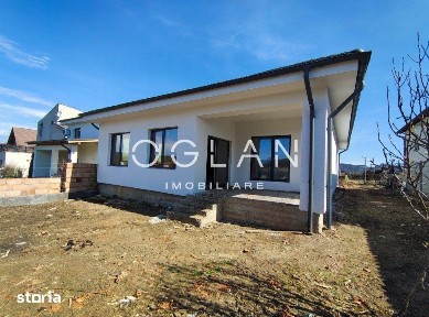 Casa moderna pe un singur nivel, Selimbar 130 mp