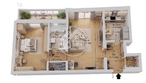 Apartament 2 camere excelent pozitionat | Lujerului - Drumul Taberei |