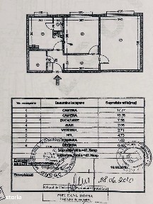 Apartament 2 camere | 47.79 mp | Etaj 1 | Proprietar