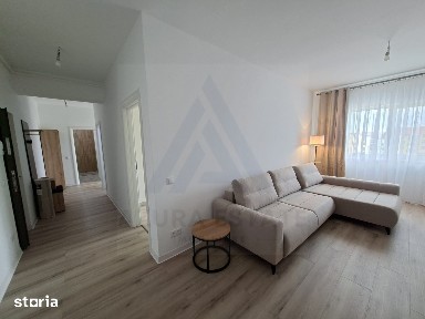 Apartament nou la prima inchiriere 3 camere 76mp utili boxa Selimbar