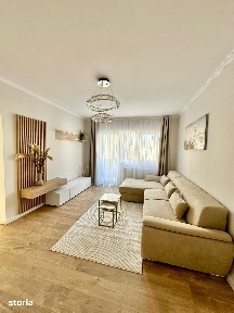 Apartament modern cu 3 camere, complet mobilat si utilat, etaj 1, tera