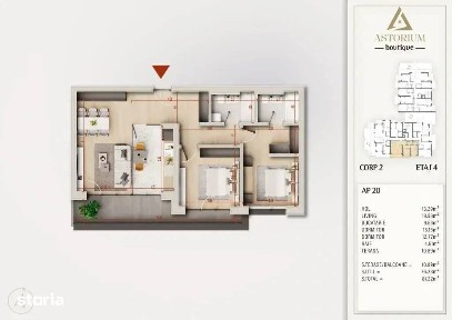 Bloc Boutique | 3 Camere langa metrou Nicolae Teclu | Izolatie Fonica