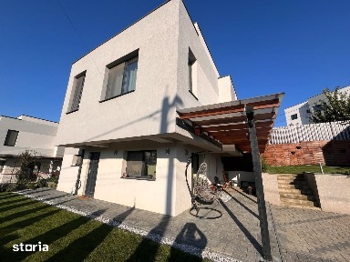 Casă modernă 2020, 4 camere, teren 320 mp, curte amenajată - Hlincea