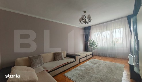Apartament 3 camere + 2bai, renovat, mobilat si utilat modern, zona Ra