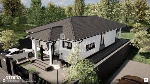 Casa moderna, 3 camere, teren 540mp, zona Dealul Furcilor