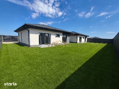 Casă Parter 3 Camere | 2 Băi | Curte 360 mp | La Cheie | Comuna Bercen