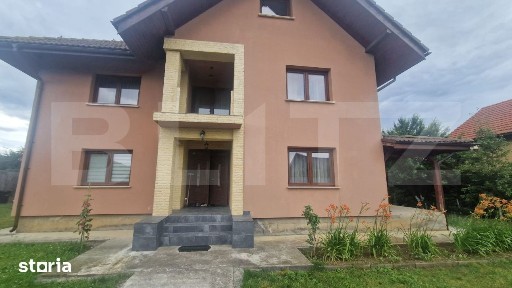 Casa P+1, 4 camere, garaj, beci, zona Tarlungeni -centrala pe gaz