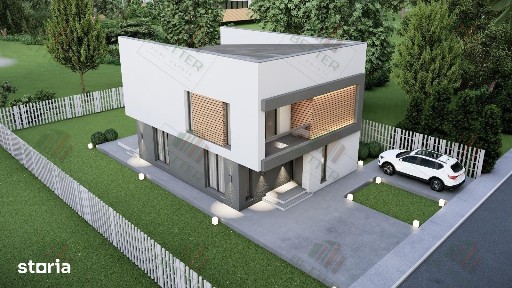Casa Individuala 4 Camere- 3 bai P+1E Comuna Berceni