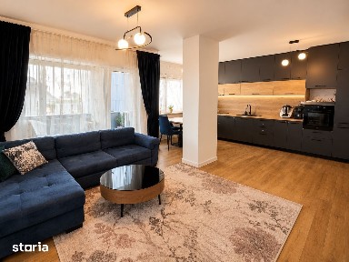 Apartament premium cu 3 camere | 75 mp + terasă | Complet mobilat și u