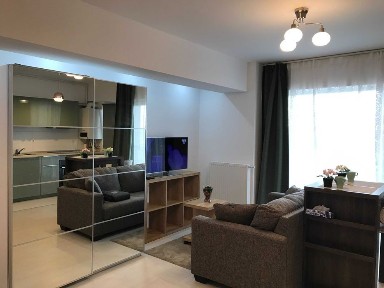 Garsoniera Baneasa| parcare | aer conditionat | spatii verzi |