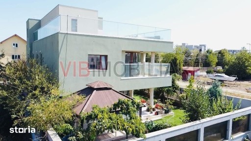 mamaia-sat, vila de lux 455 mp, vedere la lac