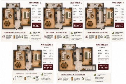 Apartament 2 camere/Soseaua Alexandriei/Mobilat
