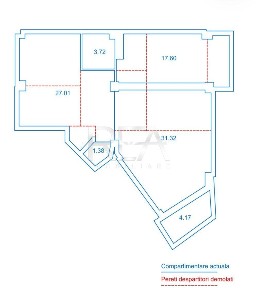 4 camere, et 9/10, bloc 1982, anvelopat-Str Turda