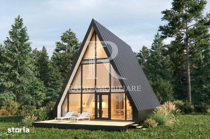 Structură A Frame modernă pentru case premium și Airbnb - 3 cam