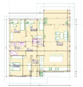 Casa 4 camere, 111 mp, 440 mp teren, zona Micro 16