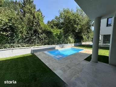 Vila moderna cu piscina, complex rezidential, Pipera