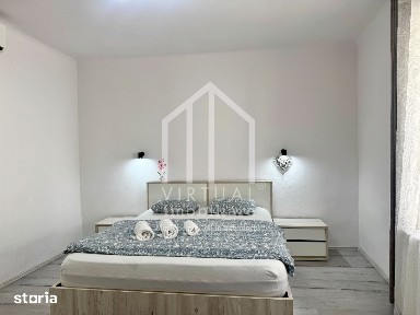 Garsoniera la casa cu curte privata, 28mp utili + curt privata 90mp