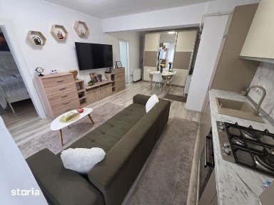 Inchiriez apartament 2 camere bloc nou utilat complet,prima inchiriere.
