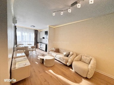Apartament 3 camere bloc nou - 68 mp util + balcon 10 mp - Mobilat si