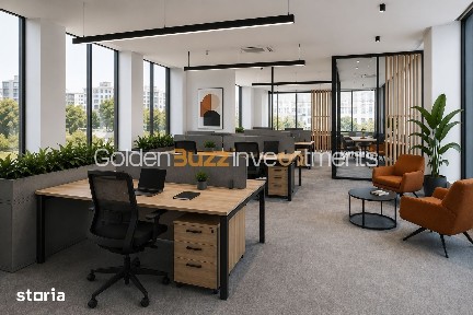 Office space | 100 m² | Clădire NzeB | Loc Parcare | Terasa amenajata