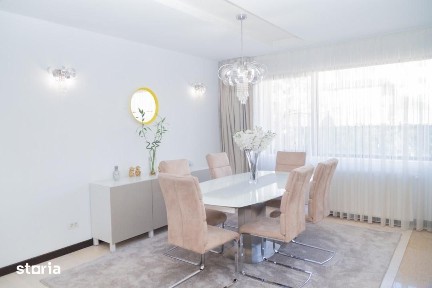 Apartament 3 camere, 115 mp utili, complet mobilat, parcare subteran