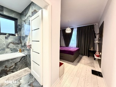 Duplex modern 3 camere, 80 mp utili, 414 mp teren - Mosnita Noua