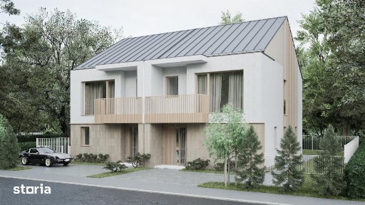Duplex de 4 camere, 120 mp, la intrare in Popesti, Cluj