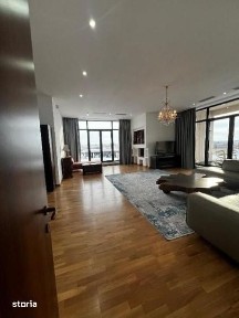 Penthouse Lux 4 camere de inchiriat Baneasa | Lift privat | Terasa 360