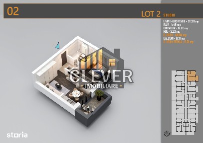 Studio 2 Camere Pallady - 12 min Metrou Nicolae Teclu | Comision 0%