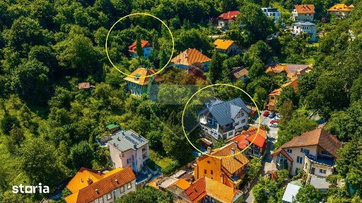 Vânzare 2 construcții, teren 3140 mp, în Centrul Istoric al Brașovului