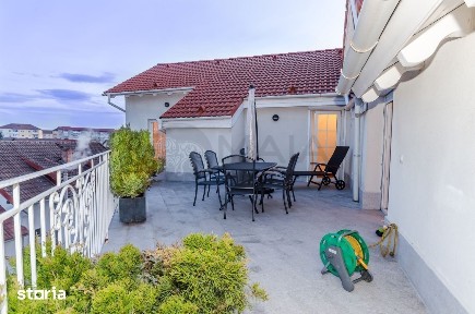 Penthouse 3 camere, 2 bai, 200 mp utili + 35 mp terasa,Calea Dumbravii
