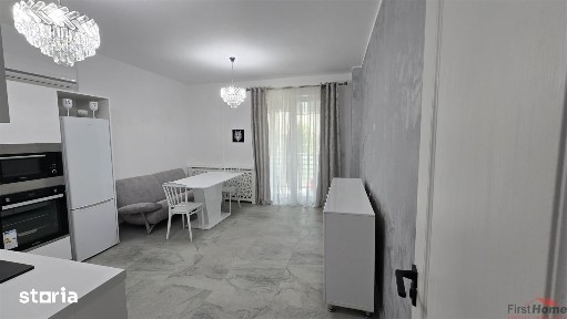 Apartament 3 cam, etaj 2, bloc nou, zona Sud, parcare