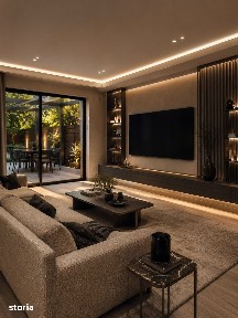 Casă individuală cu arhitectură contemporană 166 mp utili teren 450 mp