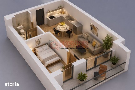 Studio Elegant | Confort și Calitate | Bloc Nou - Metrou Berceni