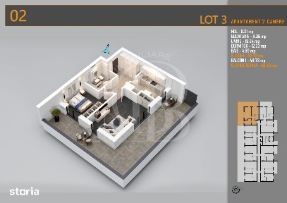 Apartament 2 camere cu terasa Titan-Pallady-Metrou Teclu