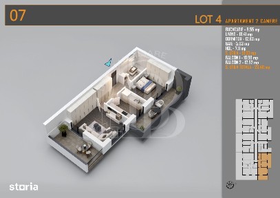 Apartament 2 camere Theodor Pallady-Metrou Nicolae Teclu