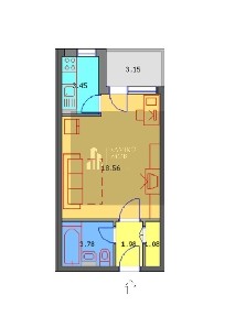 Garsoniera 31mp renovata- etaj 6 -Titan - Fizicienilor -Mall ParkLake