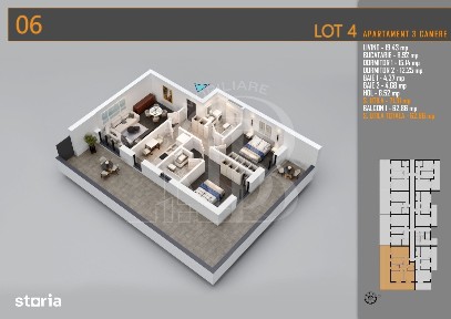 Apartament 3 camere Titan Th. Pallady-Sector 3-Metrou Teclu