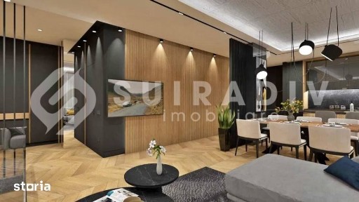 Penthouse de lux, terasa rooftop 200 mp, parcare - Centru