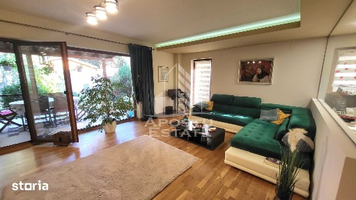 Duplex cu 4 camere,3bai,mobilat si utilat,pozitie excelenta,Dumbravita