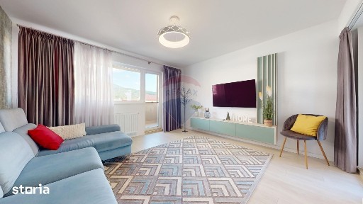 Apartament cu 2 camere PRIMA INCHIRIERE în Noua 1, 2 locuri de parcare