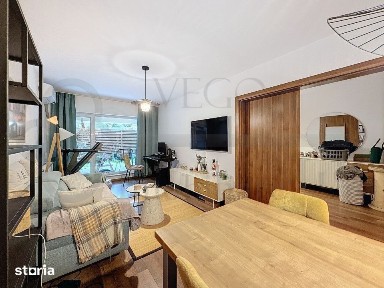 Apartament 2 camere, terasa 26 mp si garaj subteran, langa Iulius Mall