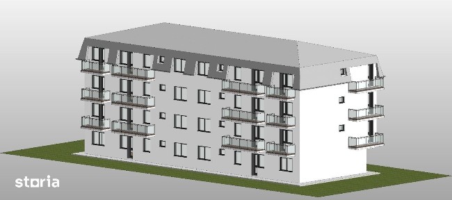 Ap 2 camere cu gradina 50 mp + loc de parcare inclus - Safirului