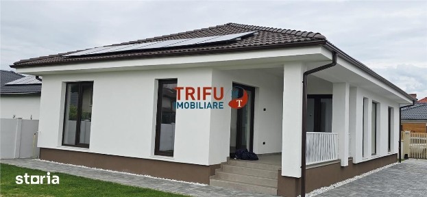 Casă individuală modernă la cheie, 4 camere, panouri solare 6kW - Zona