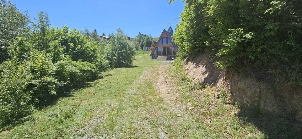 Cabana tip A frame munte cu CF si utilitati zona Plopi