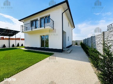 Casă P+1 cu 4 camere, panouri fotovoltaice - Comuna Berceni