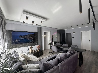 Apartament premium cu 3 camere mobilat la comanda cu terasa de 18 mp